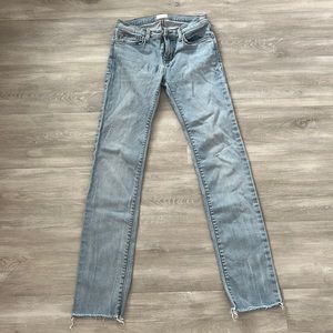 Hudson Low Rise Skinny Jeans